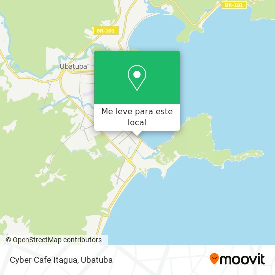 Cyber Cafe Itagua mapa