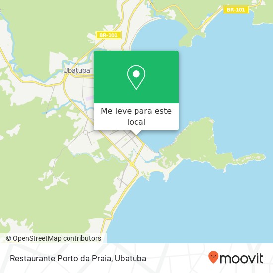 Restaurante Porto da Praia, Rua Leovegildo Dias Vieira Itaguá Ubatuba-SP 11680-000 mapa