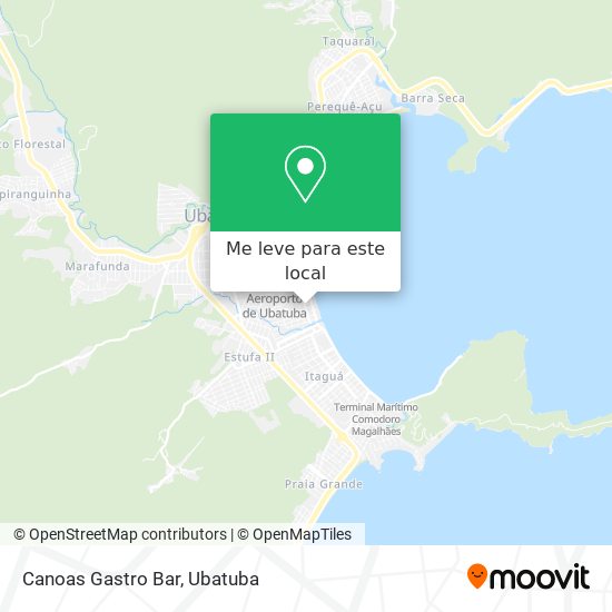 Canoas Gastro Bar mapa