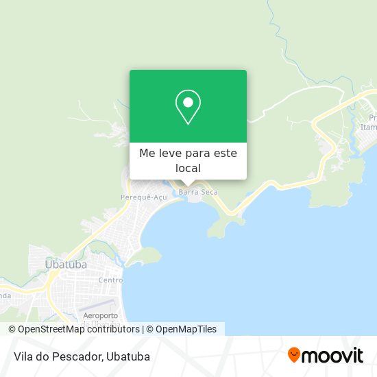 Vila do Pescador mapa