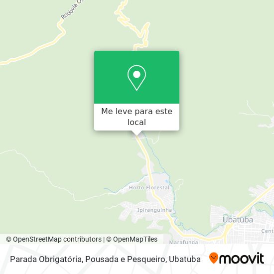 Parada Obrigatória, Pousada e Pesqueiro mapa