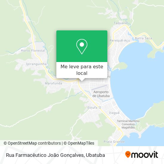 Rua Farmacêutico João Gonçalves mapa