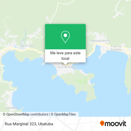 Rua Marginal 323 mapa