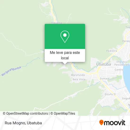 Rua Mogno mapa