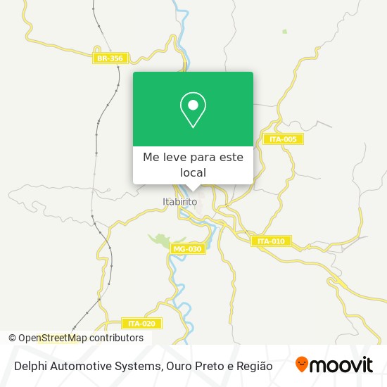 Delphi Automotive Systems mapa