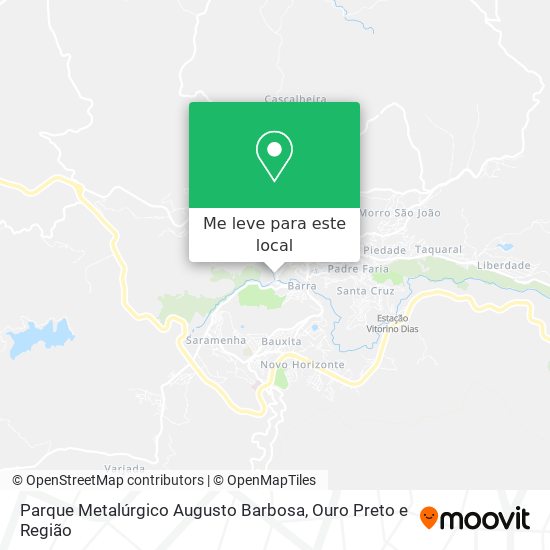 Parque Metalúrgico Augusto Barbosa mapa