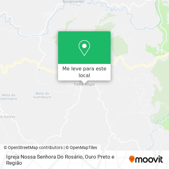 Igreja Nossa Senhora Do Rosário mapa