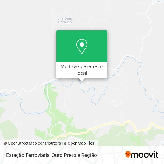 Estação Ferroviária mapa