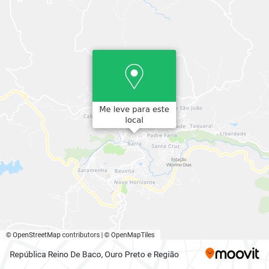 República Reino De Baco mapa