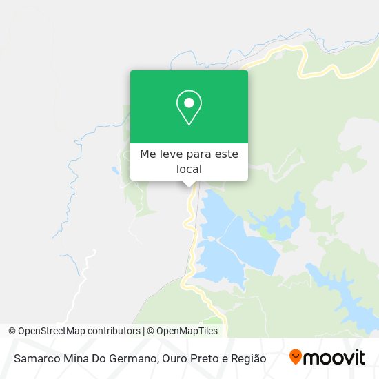 Samarco Mina Do Germano mapa