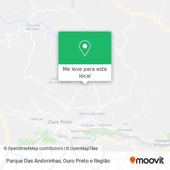 Parque Das Andorinhas mapa