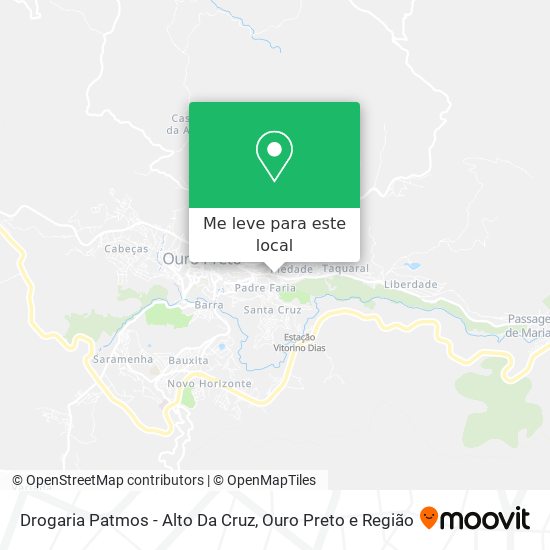 Drogaria Patmos - Alto Da Cruz mapa