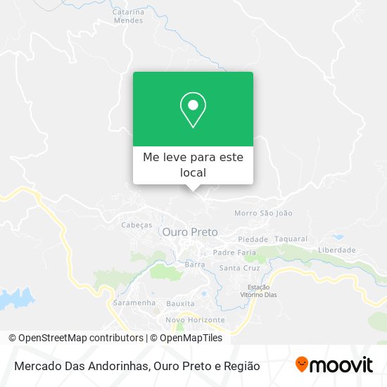 Mercado Das Andorinhas mapa