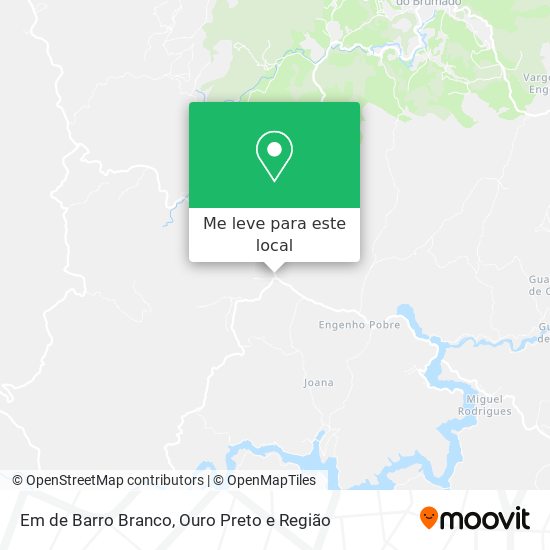 Em de Barro Branco mapa