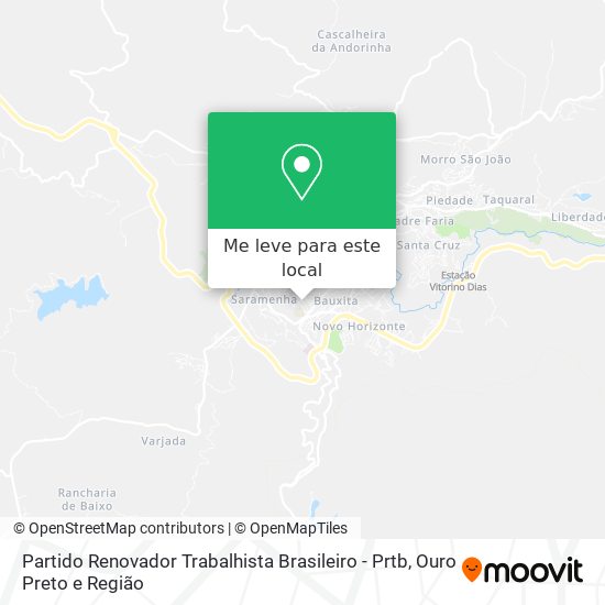 Partido Renovador Trabalhista Brasileiro - Prtb mapa