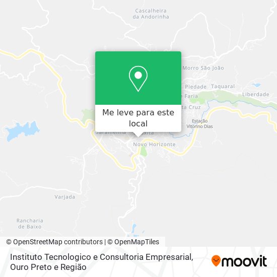 Instituto Tecnologico e Consultoria Empresarial mapa