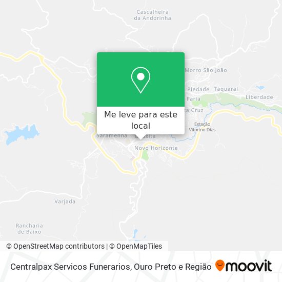 Centralpax Servicos Funerarios mapa