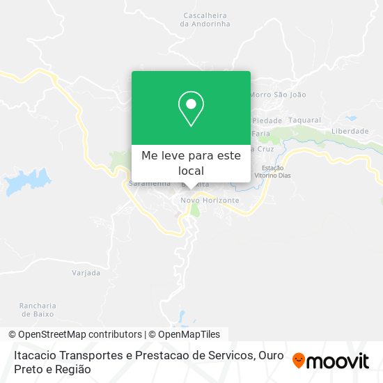 Itacacio Transportes e Prestacao de Servicos mapa