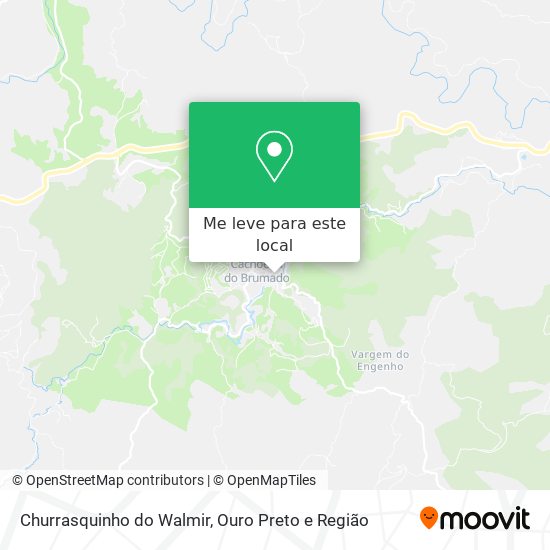 Churrasquinho do Walmir mapa