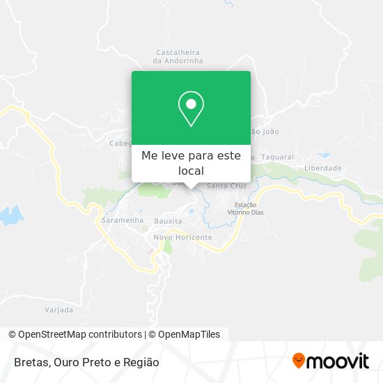 Bretas mapa
