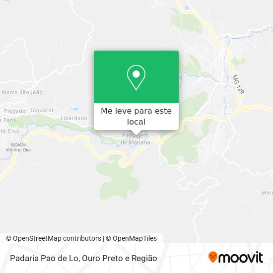 Padaria Pao de Lo mapa