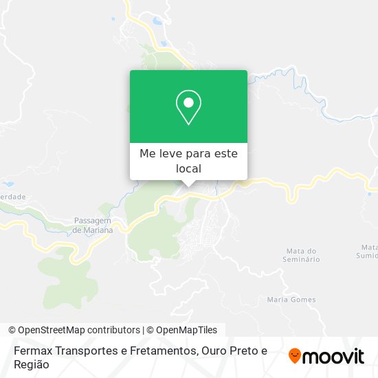 Fermax Transportes e Fretamentos mapa