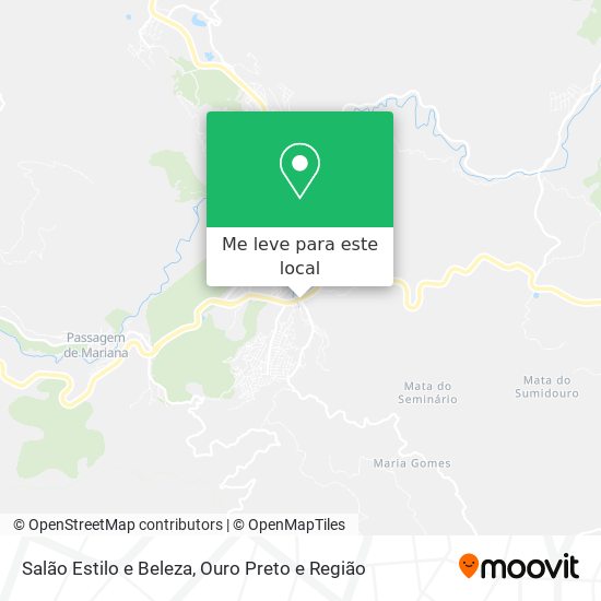 Salão Estilo e Beleza mapa