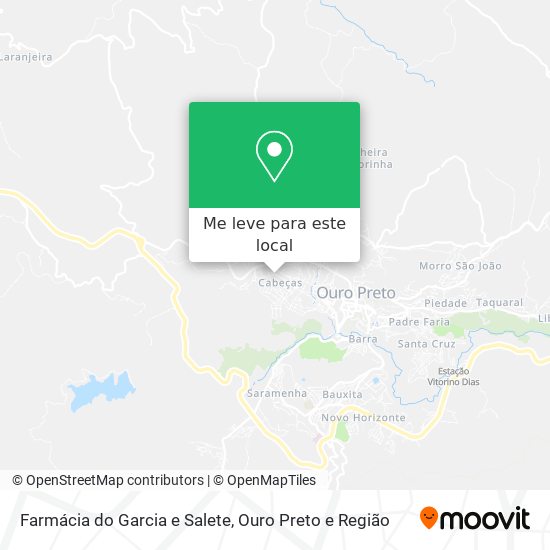 Farmácia do Garcia e Salete mapa