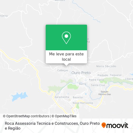 Roca Assessoria Tecnica e Construcoes mapa