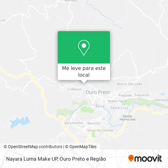 Nayara Luma Make UP mapa