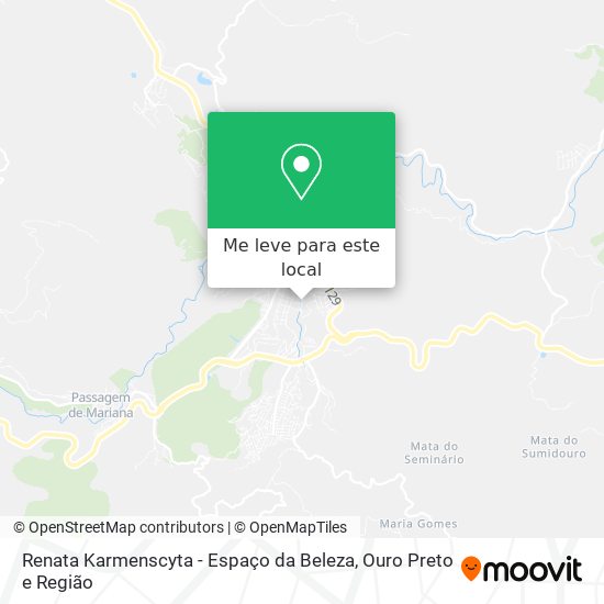 Renata Karmenscyta - Espaço da Beleza mapa