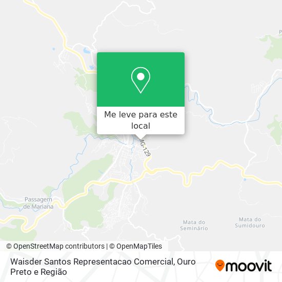 Waisder Santos Representacao Comercial mapa