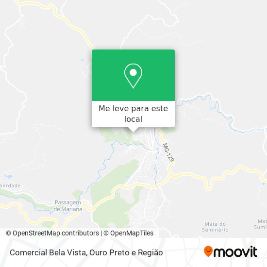 Comercial Bela Vista mapa