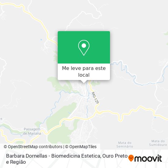 Barbara Dornellas - Biomedicina Estetica mapa
