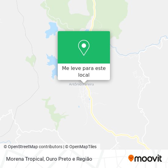 Morena Tropical mapa