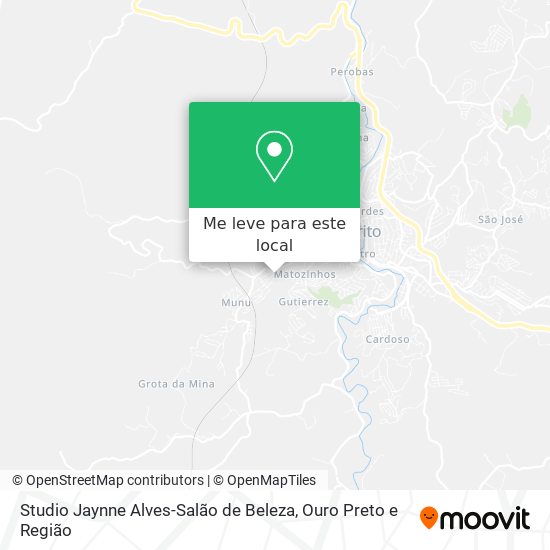 Studio Jaynne Alves-Salão de Beleza mapa