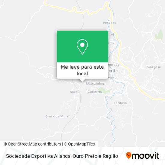 Sociedade Esportiva Alianca mapa