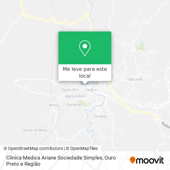 Clinica Medica Ariane Sociedade Simples mapa