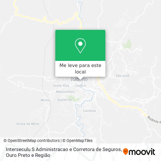 Interseculu S Administracao e Corretora de Seguros mapa