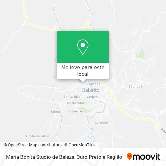 Maria Bonita Studio de Beleza mapa