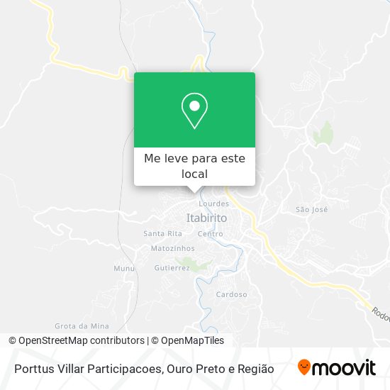 Porttus Villar Participacoes mapa