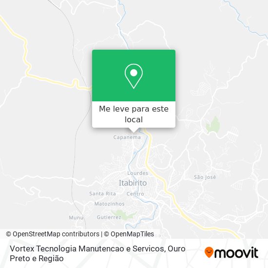 Vortex Tecnologia Manutencao e Servicos mapa
