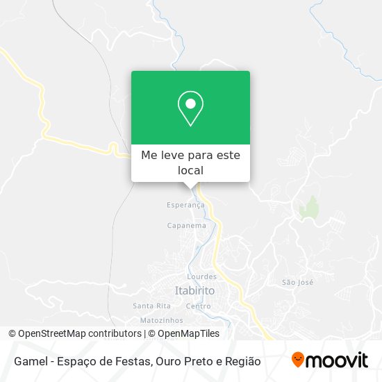 Gamel - Espaço de Festas mapa