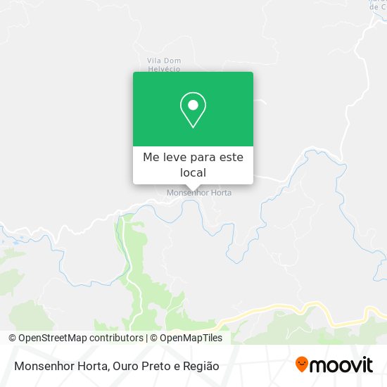 Monsenhor Horta mapa