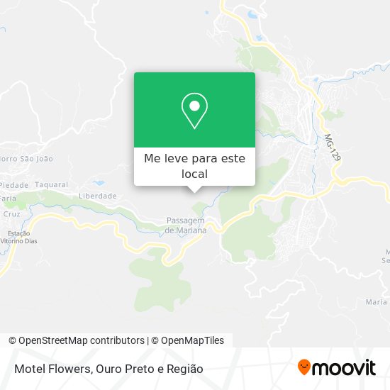 Motel Flowers mapa