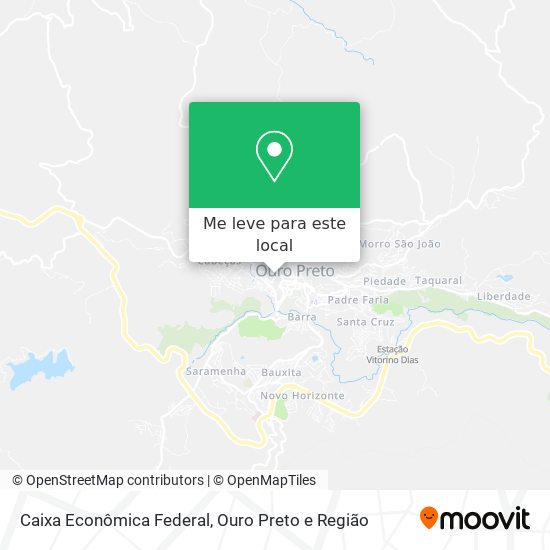Caixa Econômica Federal mapa
