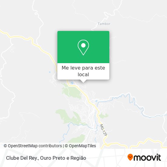 Clube Del Rey. mapa