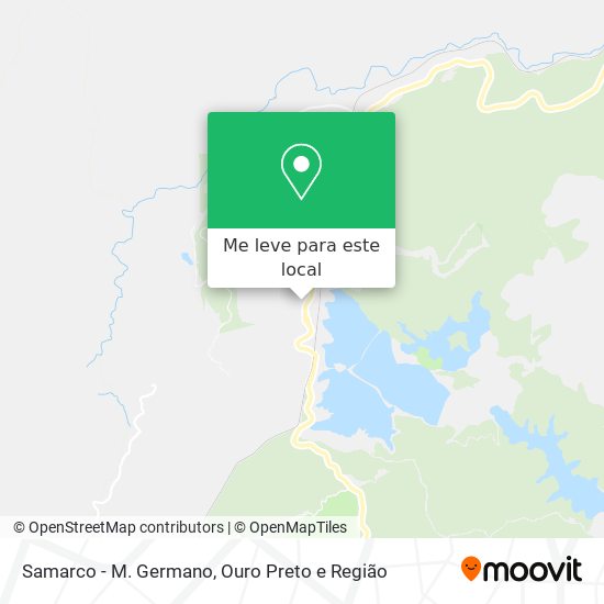 Samarco - M. Germano mapa