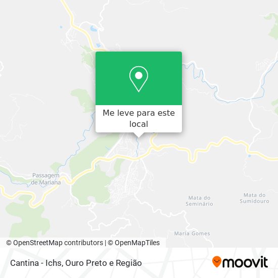 Cantina - Ichs mapa