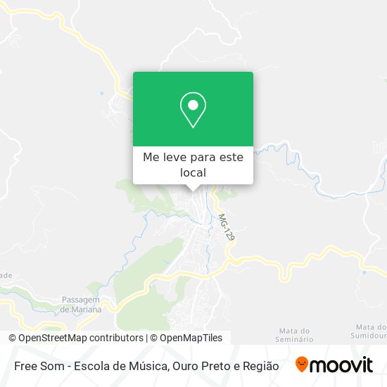 Free Som - Escola de Música mapa